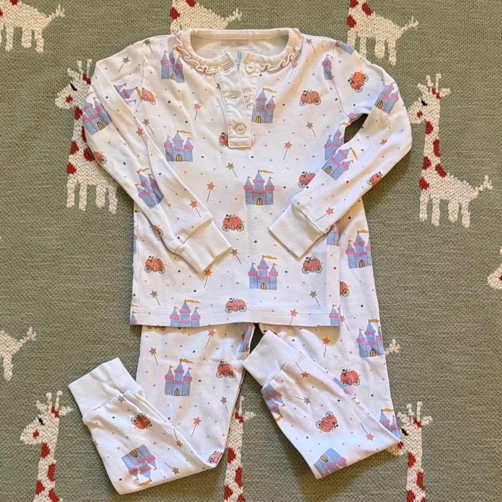 Little English Cinderella-like Pima pjs